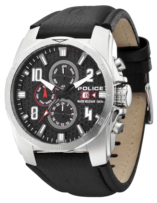 POLICE Mens PL 12900JS/02 Cluster Multifunction Chronograph Watch